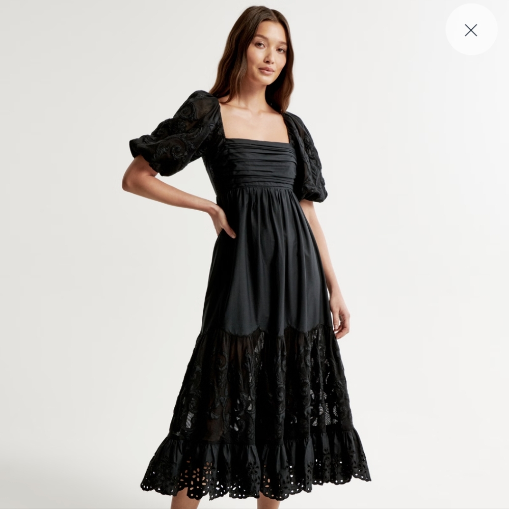 Emerson Eyelet Midi Dress